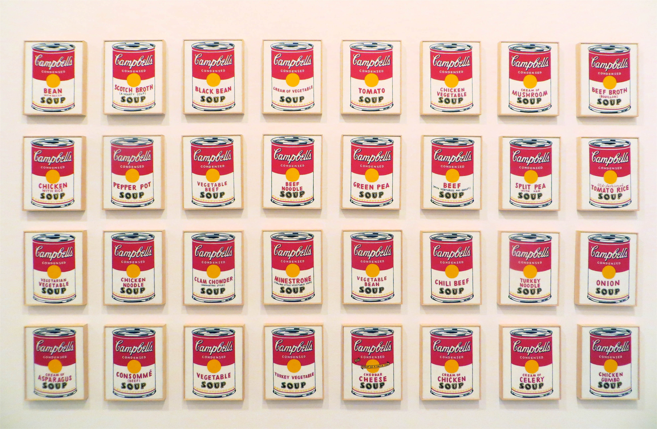 Andy Warhol, ‘Thirty-two Campbell’s Soup Cans’, 1961